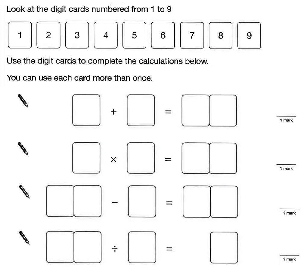 Question 27 - St Anselms College - 11 Plus Maths Sample Questions - 2025