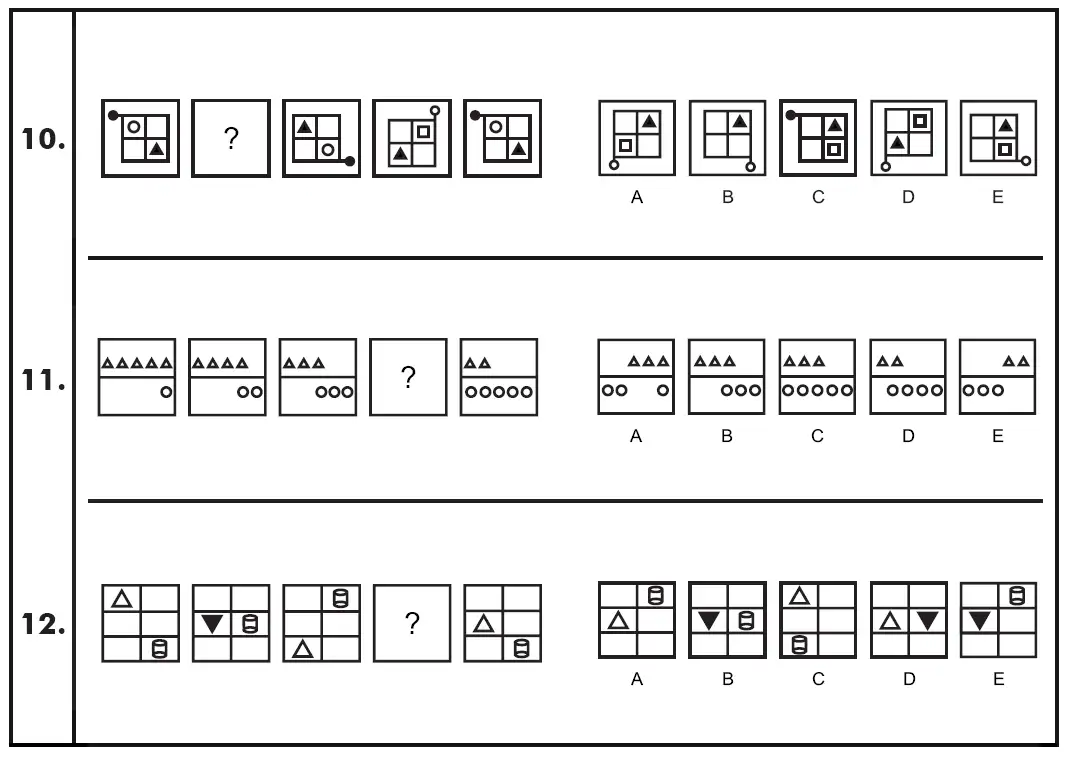 Question 4 - 11+ NVR - Series - Practice Paper 1