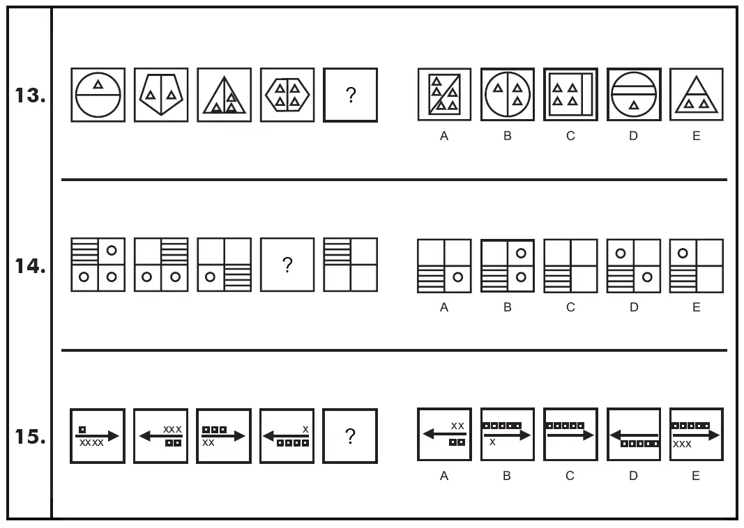 Question 5 - 11+ NVR - Series - Practice Paper 1