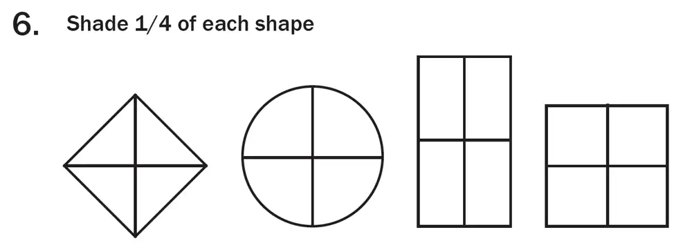 Question 06 - 7 Plus Maths Test Paper 1