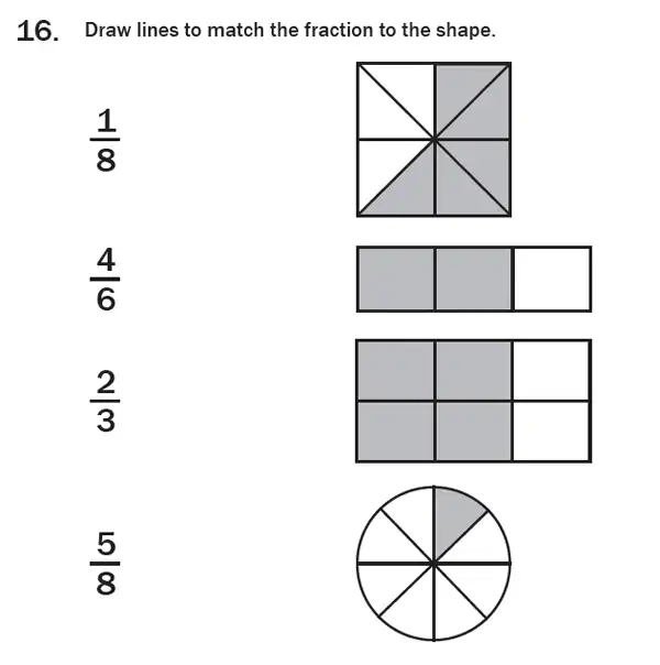 Question 16 - 7 Plus Maths Test Paper 2