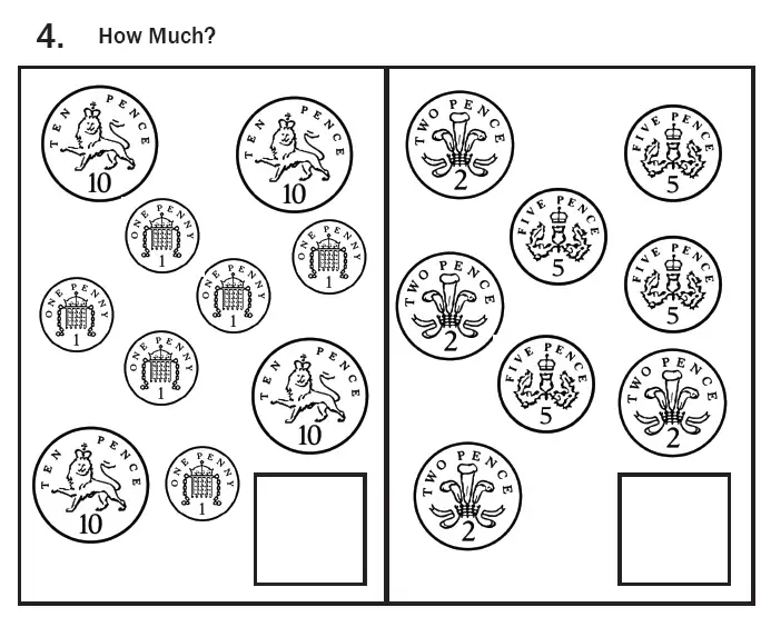 Question 04 - 7 Plus Maths Test Paper 3
