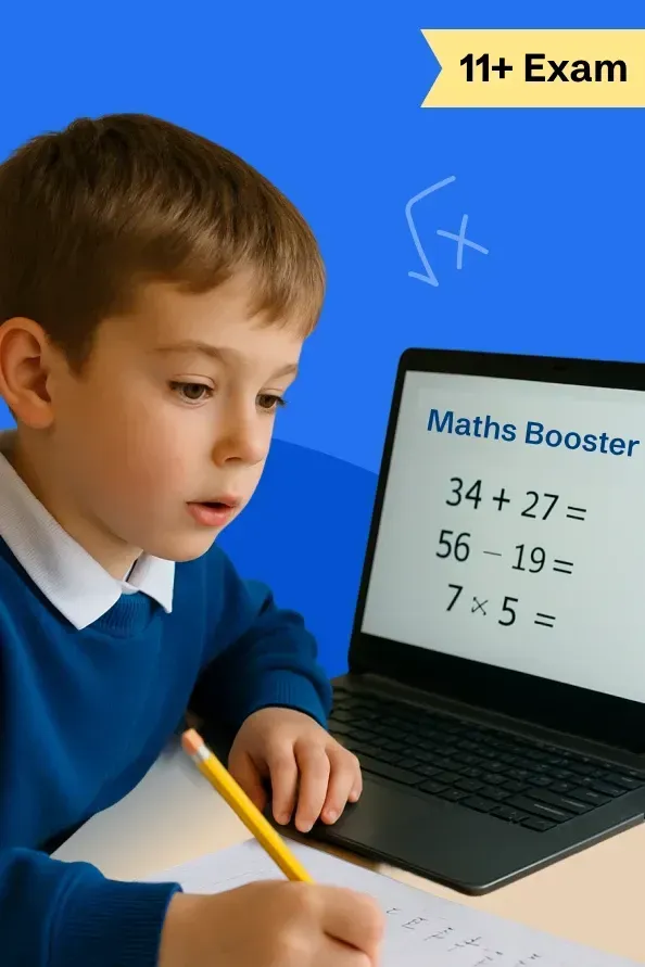 11+ Exam Maths Booster Summer Course - image