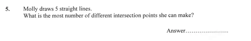 Question 5 - Forest School – 13 Plus Maths Sample Paper 2 2023