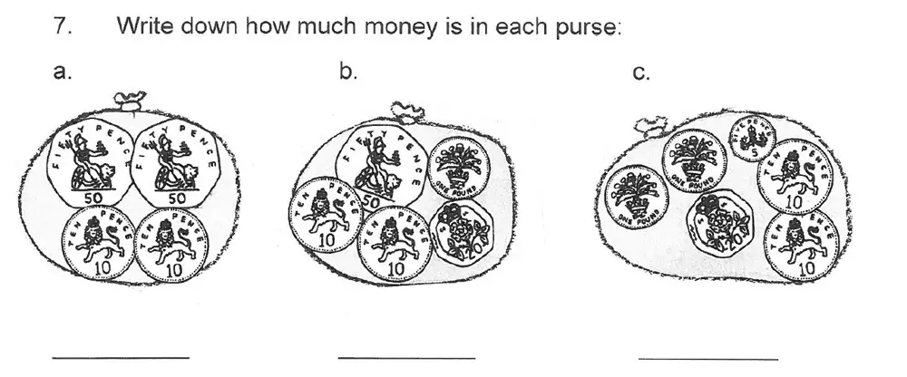 Question 07 - Solihull School – 7 Plus Maths Sample Paper 1