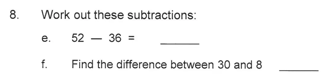 Question 12 - Solihull School – 7 Plus Maths Sample Paper 2
