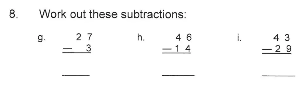 Question 13 - Solihull School – 7 Plus Maths Sample Paper 2