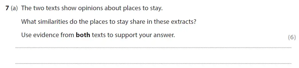 Question 07 - GCSE Edexcel English Language Past Paper 2 - June 2019
