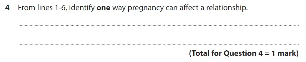 Question 04 - GCSE Edexcel English Language Past Paper 2 - November 2018
