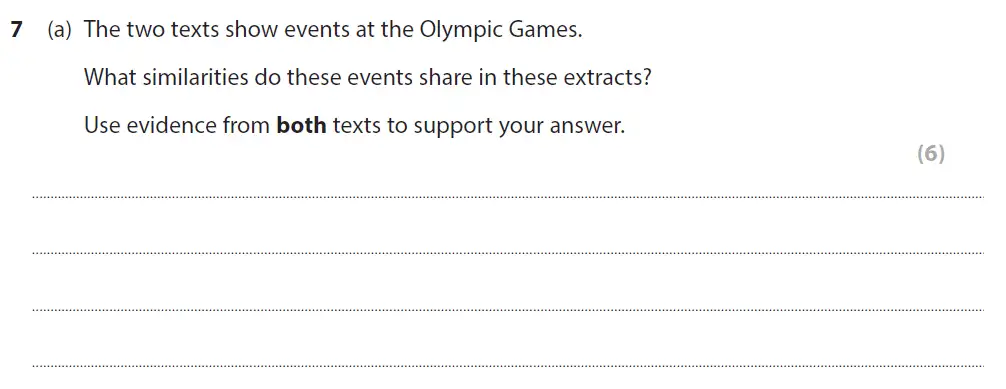 Question 07 - GCSE Edexcel English Language Past Paper 2 - November 2020