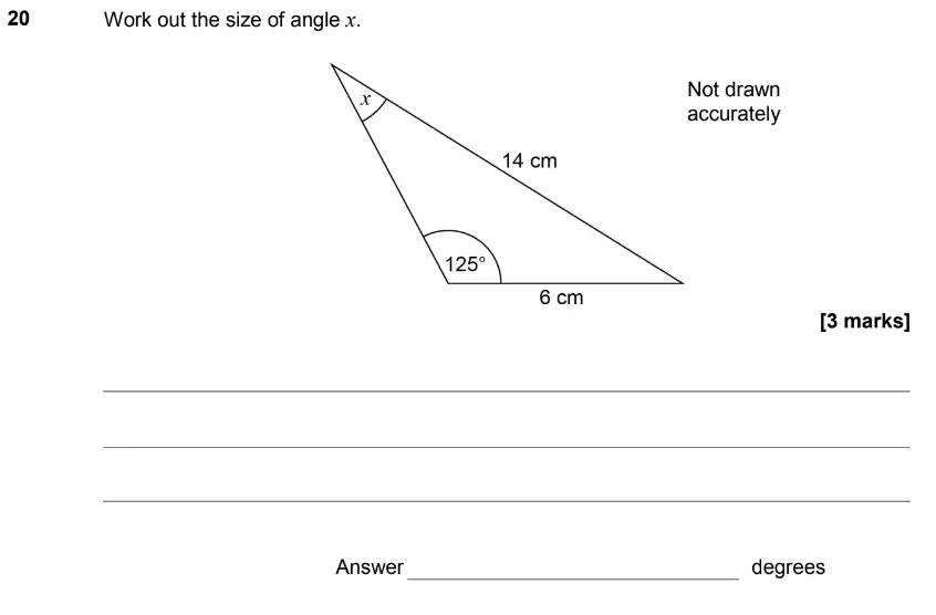 Question 25 - GCSE AQA Higher Maths Past Paper 2 (Calculator) - June 2017