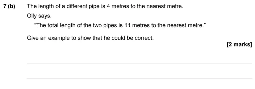 Question 8 - GCSE AQA Higher Maths Past Paper 3 (Calculator) - June 2017