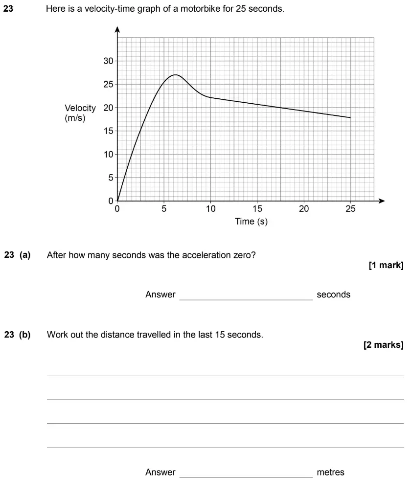 Question 25 - GCSE AQA Higher Maths Past Paper 1 (Non-Calculator) - June 2017