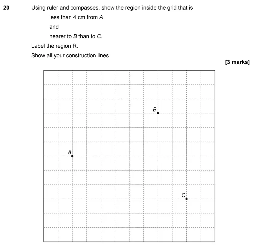 Question 21 - GCSE AQA Foundation Maths Past Paper 2 (Calculator) - June 2019