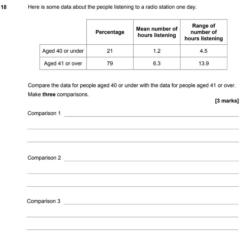 Question 22 - GCSE AQA Foundation Maths Past Paper 1 (Non-Calculator) - June 2019