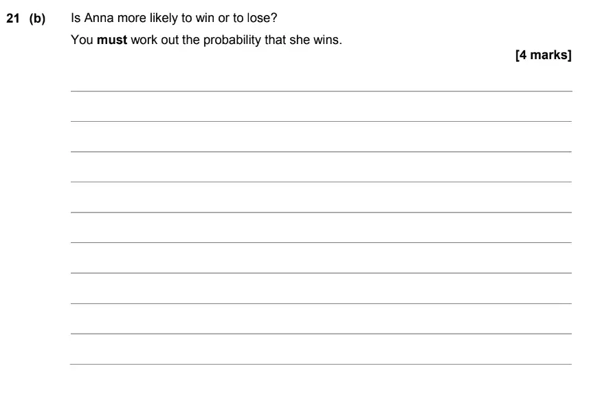 Question 26 - GCSE AQA Foundation Maths Past Paper 1 (Non-Calculator) - June 2019