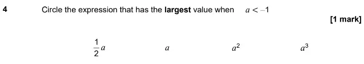 Question 4 - GCSE AQA Higher Maths Past Paper 2 (Calculator) - June 2020