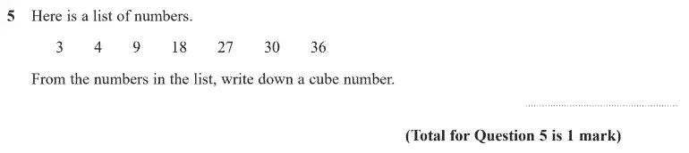 Question 5 - GCSE Edexcel Foundation Maths Past Paper 2 (Calculator) - June 2020