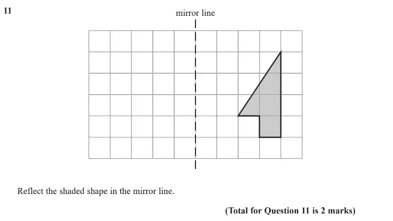 Question 11 - GCSE Edexcel Foundation Maths Past Paper 1 (Non-Calculator) - June 2020