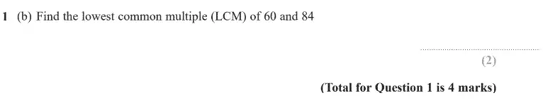 Question 2 - GCSE Edexcel Higher Maths Past Paper 2 (Calculator) - June 2020