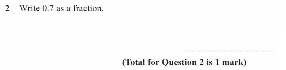 Question 02 - GCSE Edexcel Foundation Maths Past Paper 2 (Calculator) - June 2023