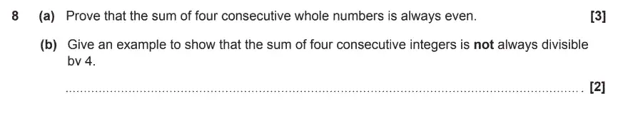 Question 8 - GCSE OCR Higher Maths Sample Paper 6 (Calculator)