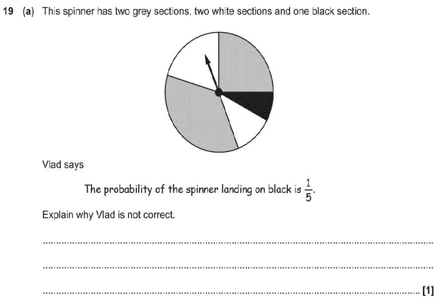Question 21 - GCSE OCR Foundation Maths Past Paper 3 (Calculator) - June 2019