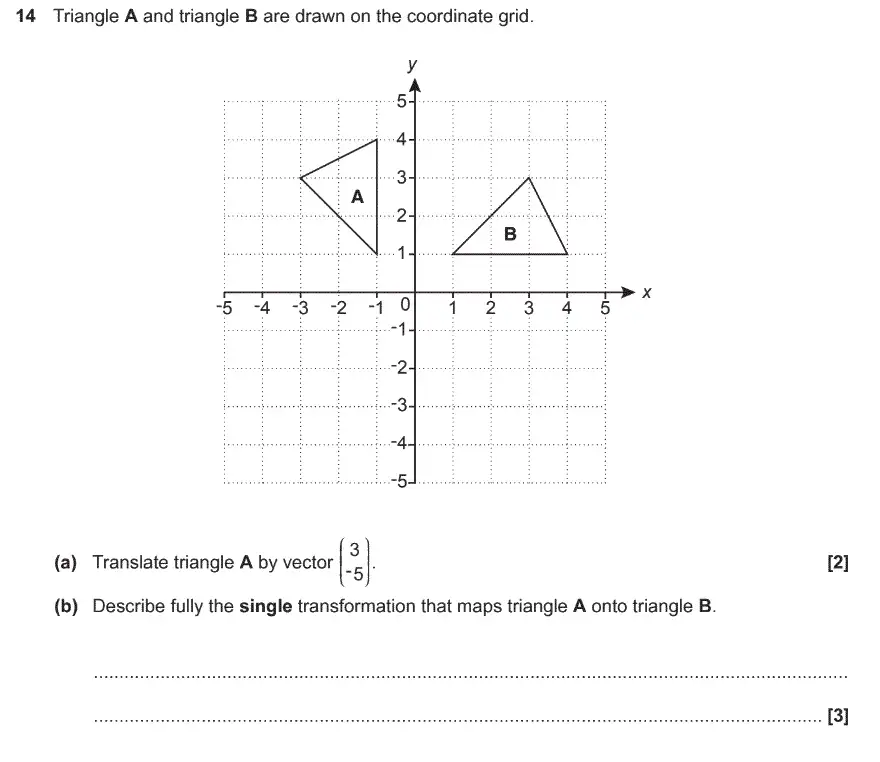 Question 14 - GCSE OCR Foundation Maths Past Paper 3 (Calculator)