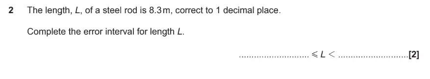 Question 2 - GCSE OCR Higher Maths Past Paper 4 (Calculator) - June 2017