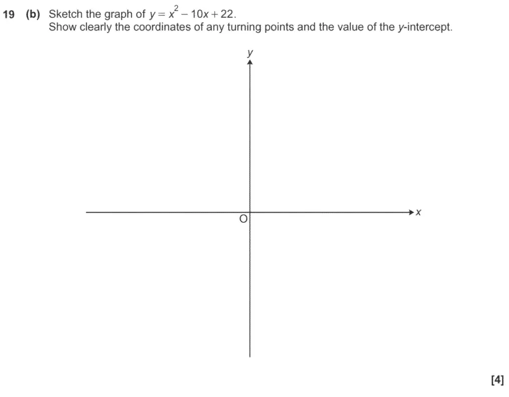 Question 30 - GCSE OCR Higher Maths Past Paper 5 (Non-Calculator) - November 2020