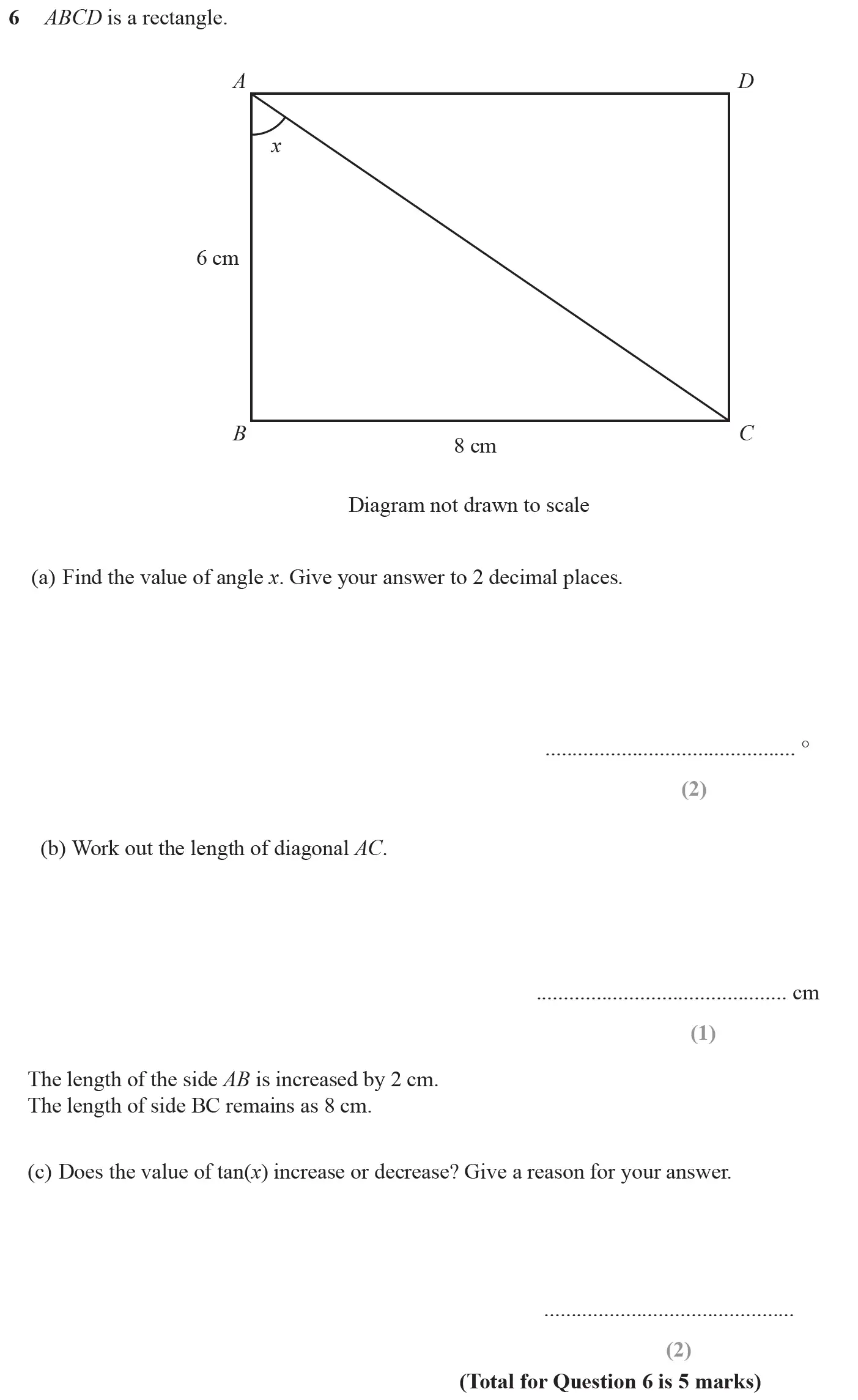 Question 06 - SET 1 - GCSE Foundation Calculator Maths Predicted Paper 3
