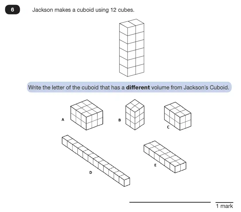 Question 6 - Predicted Paper - Reasoning Maths Paper 2 - Part B - 2026