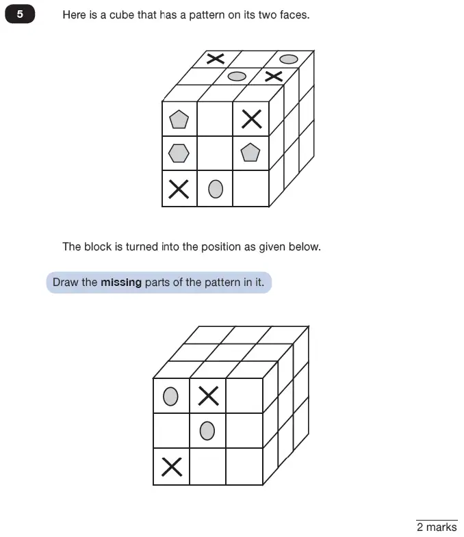 Question 05 - Predicted Paper - Maths KS2 SATs Test Paper 8 - Reasoning Part C - 2026