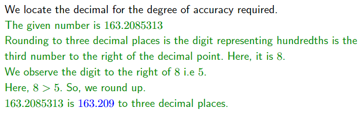 GCSE Decimal Places Image 03