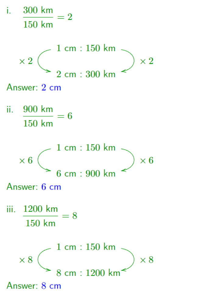 GCSE Scale Diagrams and Maps Example 1