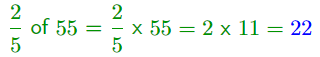 GCSE Topicwise Fractions of amounts Article Image 01