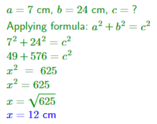 Pythagoras Theorem Image 01